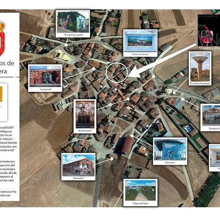 Vinarius - Exclusiva Rural Con Cava Romana Del Siglo Iii Y Manantial Country house Castellanos de Villiquera